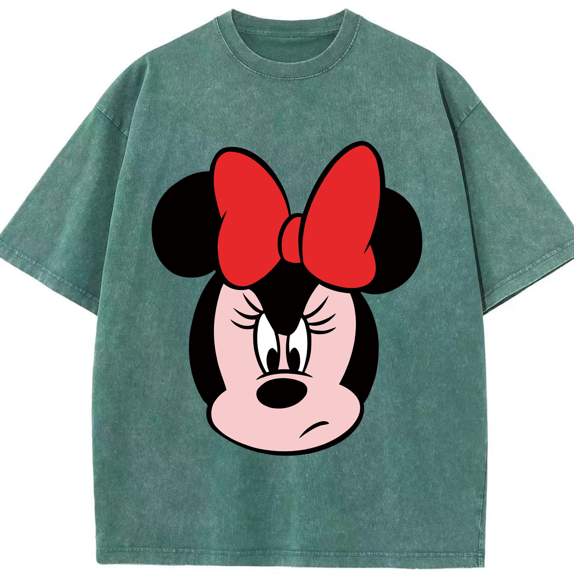 （画像用） ミッキーマウス Mickey Mouse 綿100% ヴィンテージ風 半袖Tシャツ（フロントプリント）